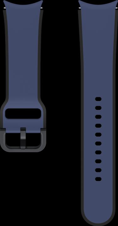 Immagine prodotto Samsung Bracciale Sport Bicolore Blu Navy (Fluoroelastomero, Galaxy Watch 4, Galaxy Watch 5 Pro)