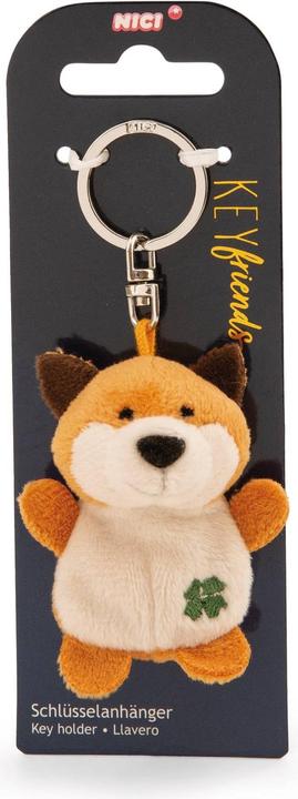Produktbild Magni NICI Schlüsselanhänger Fuchs mit Kleeblatt 5cm