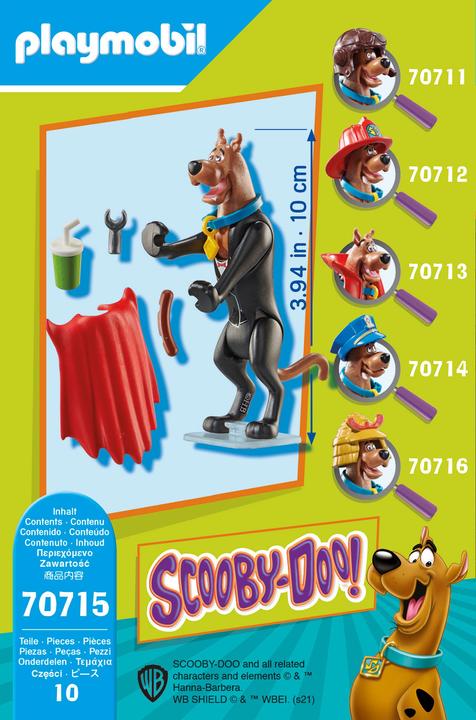 Actual product image Playmobil Collectible Vampire Figure (70715, Playmobil Scooby-Doo)