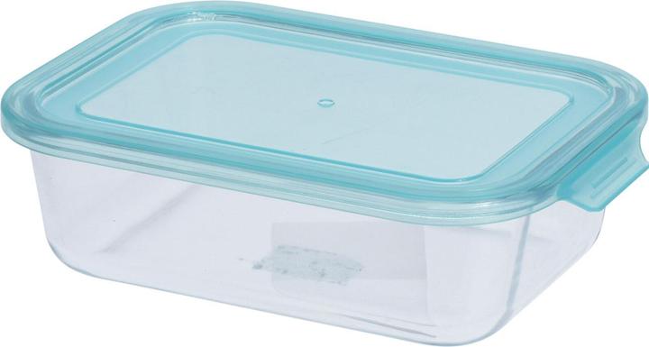 Actual product image Excellent Houseware Food storage jar made of borosilicate glass, large, storage bowl, 1040 ml, set of 3 (1.04 l)