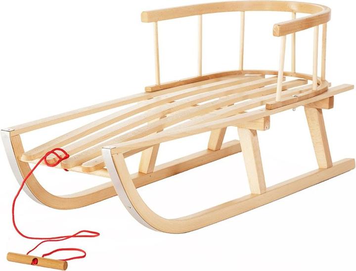 Actual product image Greenblue Classic wooden sledge