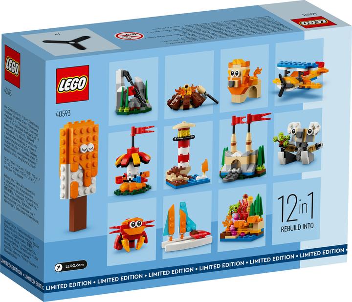 Actual product image LEGO Promotional 12-in-1 Creative Box (40593, LEGO Creator Expert)