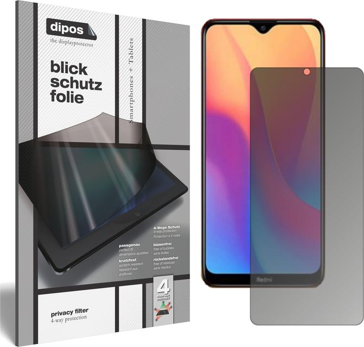 Produktbild Dipos Blickschutzfolie 4-Way Privacy (1 Stück, Xiaomi Redmi 9A)