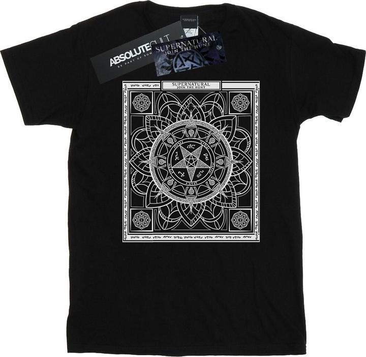 Supernatural Pentagram Pattern TShirt (L)