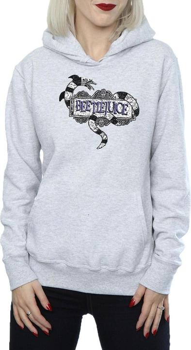 Produktbild Beetlejuice Sandworm Logo Kapuzenpullover (L)