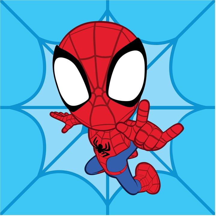 Actual product image Marvel Spidey Friends Color Fun