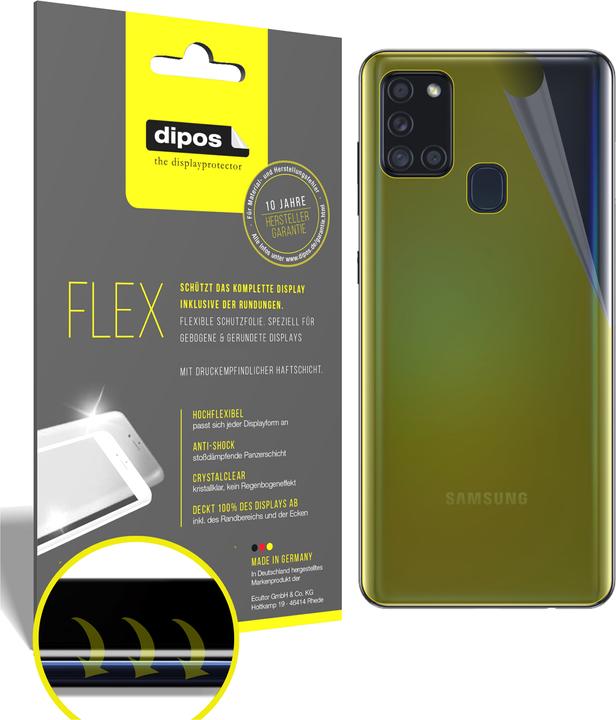 Image du produit Dipos Film de Protection d’écran Full-Cover 3D (3 pièce(s), Samsung Galaxy A21s)