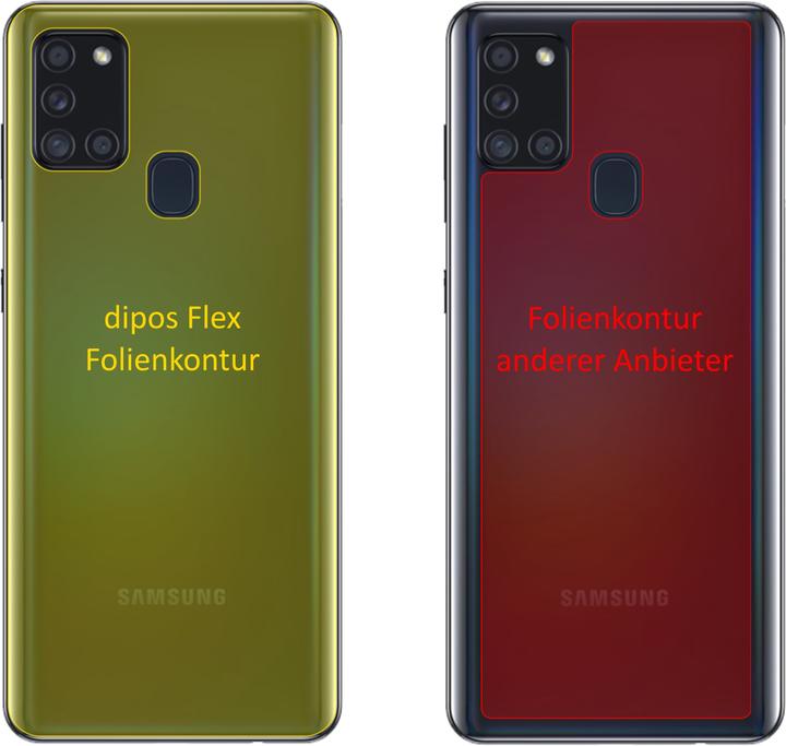 Image du produit Dipos Film de Protection d’écran Full-Cover 3D (3 pièce(s), Samsung Galaxy A21s)
