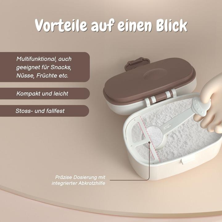 Produktbild Hermex Baby-Milchpulverbox Milchpulverspender Aufbewahrungsbox Lebensmittelbox Behälter
