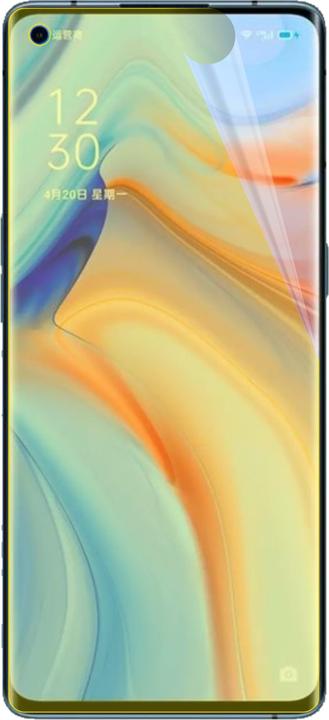 Actual product image Dipos Screen Protector Full-Cover 3D (2 Piece, Oppo Reno 4 Pro)
