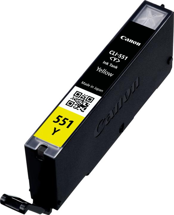 Actual product image Canon Cli-551y (Y)
