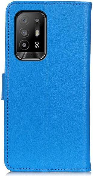 Actual product image MU Classic Litchi Leather Bookcover Series (Oppo A94)