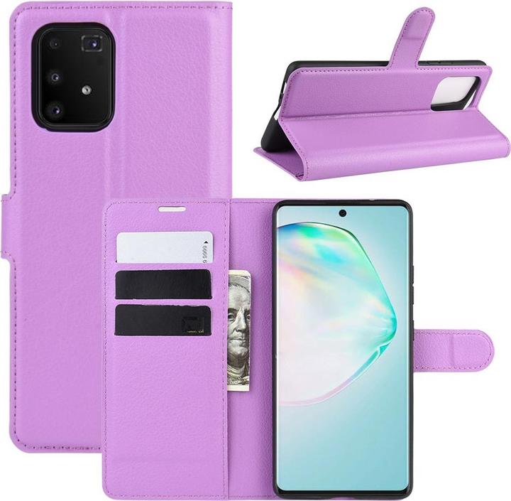 Image du produit Cover-Discount Galaxy S10 Lite - Étui en cuir violet (Samsung Galaxy S10 Lite)