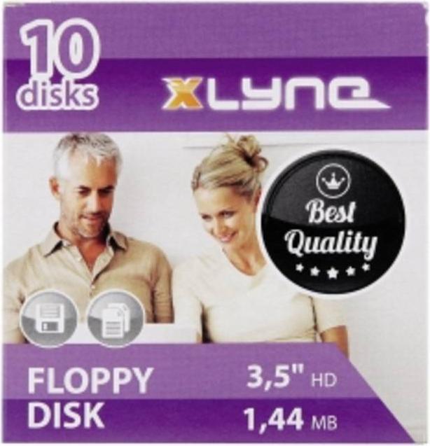 Produktbild Xlyne 9010000 3.5 Zoll Diskette 1.44 MB 10 St. (10 Stk.)
