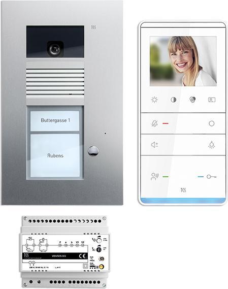 Produktbild TCS video:pack UP für 1 Wohneinheit, mit PVU17010-0010