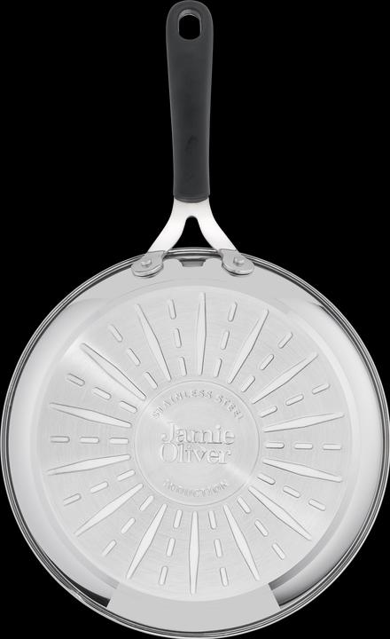 Actual product image Tefal Jamie Oliver Kitchen Essentials (20 cm, Frying pan, Stainless steel)