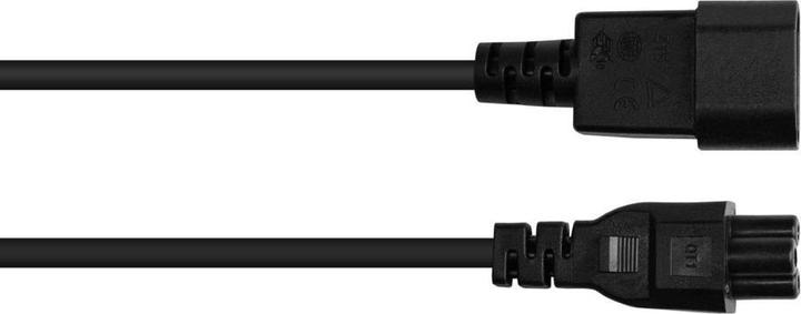 Actual product image Varia Cold-wire extension C14 (straight) to C5 (straight), black, 1.00 mm, 3 m (3 m)