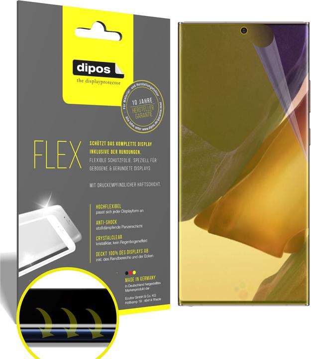 Actual product image Dipos Screen Protector Full-Cover 3D (2 Piece, Samsung Galaxy Note 20)
