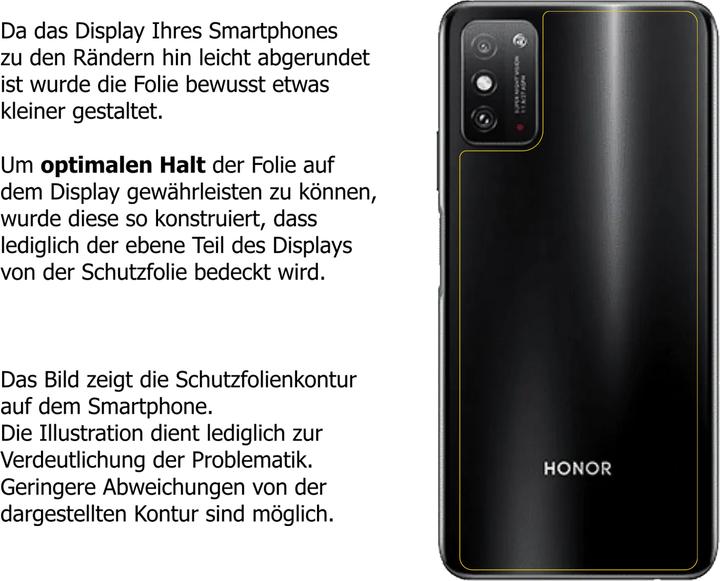 Actual product image Dipos Screen Protector 4-Way Privacy (1 Piece, Honor X10 Max)