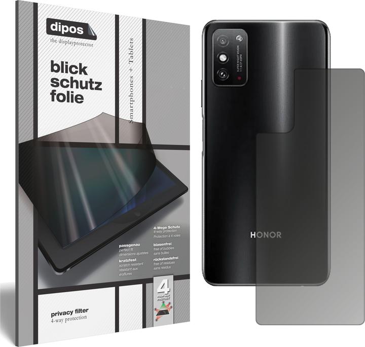 Actual product image Dipos Screen Protector 4-Way Privacy (1 Piece, Honor X10 Max)