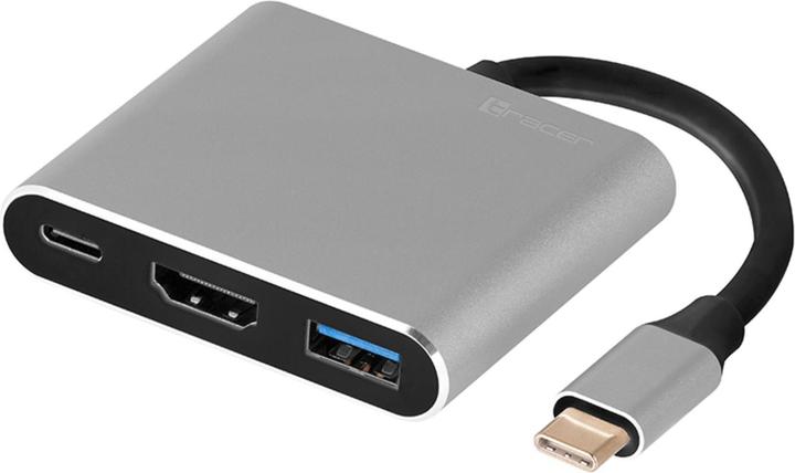 Immagine prodotto Tracer A-1 USB 3.2 Gen 1 (3.1 Gen 1) Type-C Alluminio (USB-C, 3 Porti)
