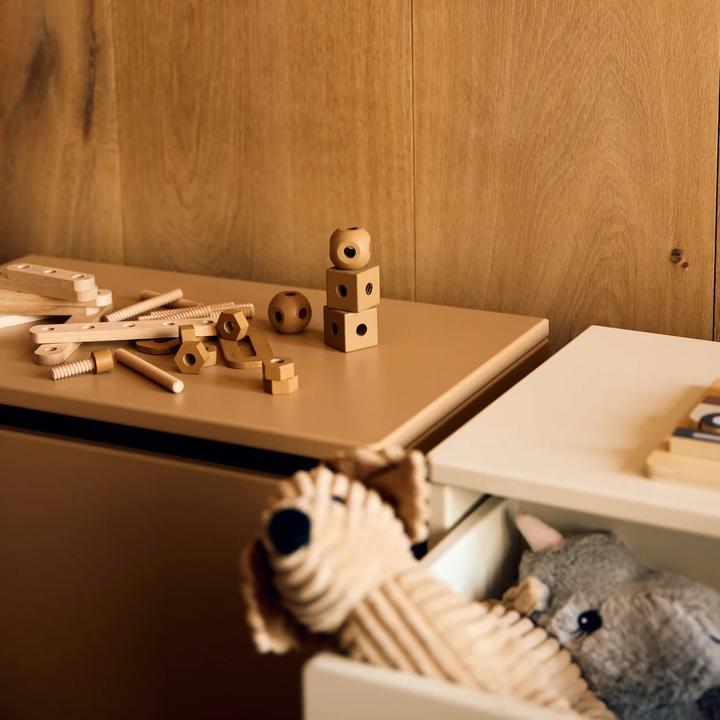 Produktbild Flexa Bank mit Stauraum 3-in-1 Latte (Kindersitzgruppe)
