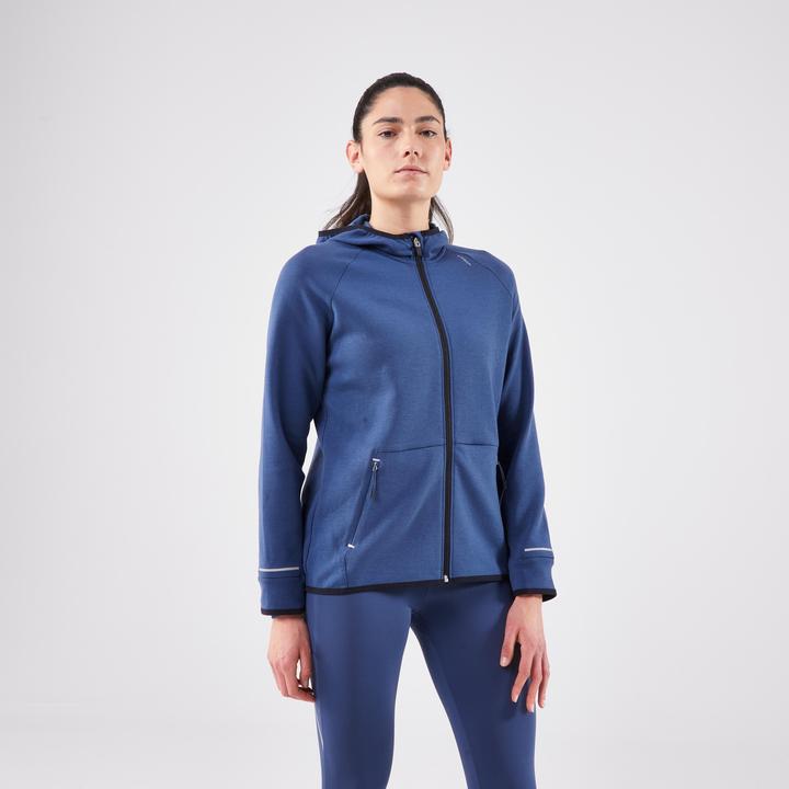 Produktbild Kiprun Laufjacke Damen warm - Run 500 Warm blau (XL)