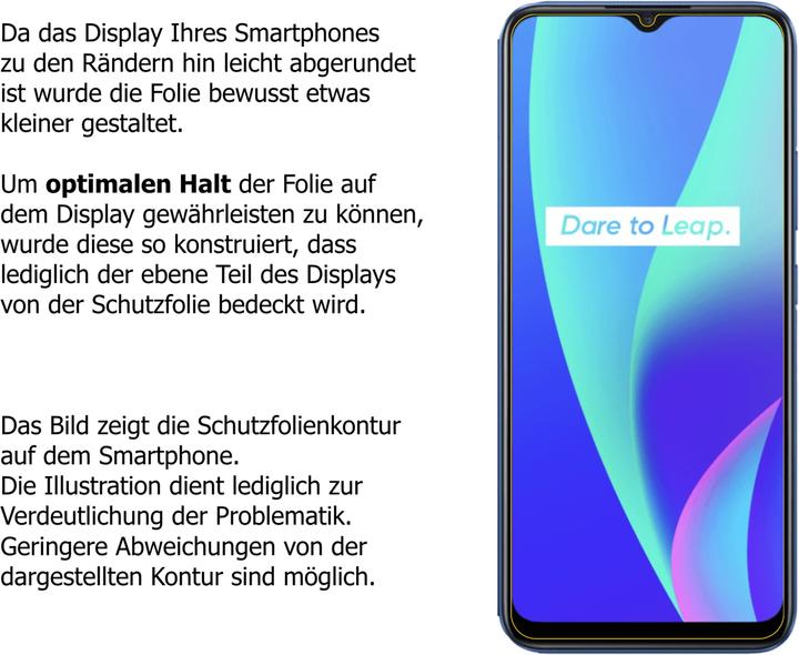 Actual product image Dipos Screen Protector 4-Way Privacy (1 Piece, Realme C15)