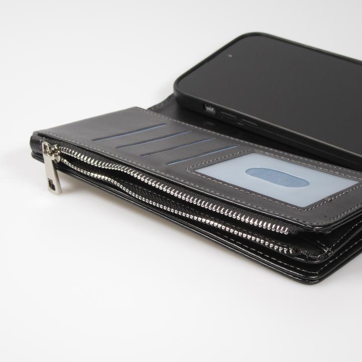 Produktbild PhoneLook Hülle Brieftaschen-Hülle luxuriös und raffiniert mit Magnet Verschluss & Münz- und Kartenfach (Apple iPhone 15 Pro Max)