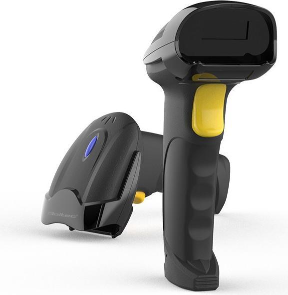 Produktbild Qoltec 50856 Kabelloser Barcodescanner 1D 2D | 2 4 GHz
