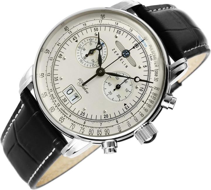 Actual product image Zeppelin LZ127 Count Chronograph (Analogue wristwatch, Chronograph, 42 mm)