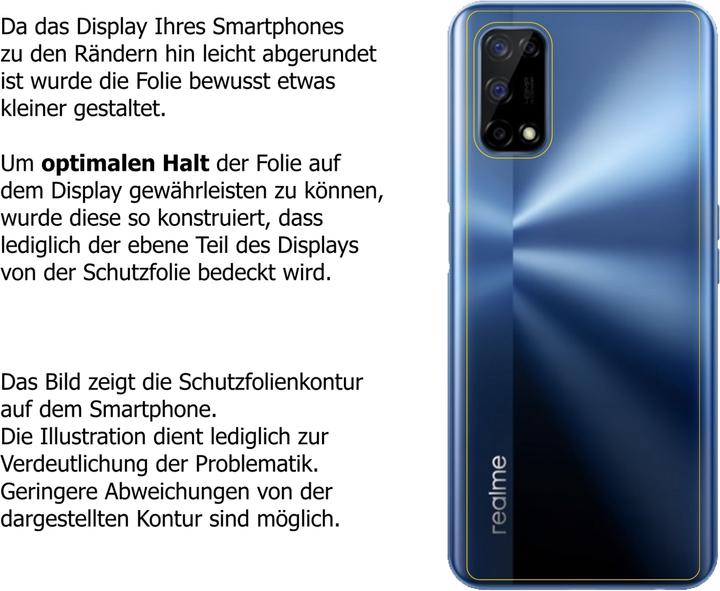 Immagine prodotto Dipos Pellicola Protettiva 4-Way Privacy (1 Pezzo/i, Realme V5 5G)