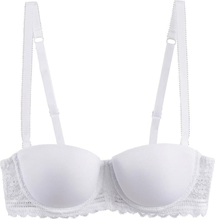 Image du produit La Redoute Collections Spitzen-BH in Bandeau-Form aus recyceltem Material (80 D)