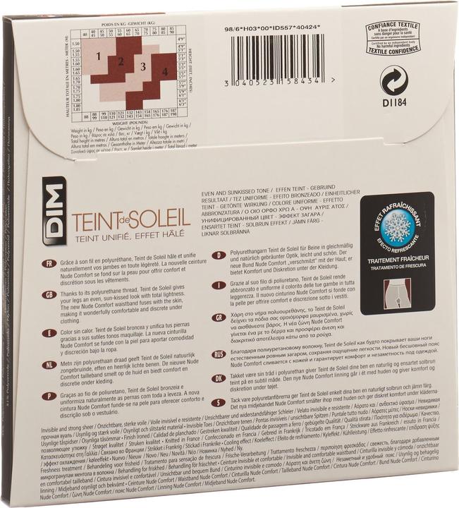 Actual product image DIM Complexion De Soleil (17 DEN, 42 - 44)