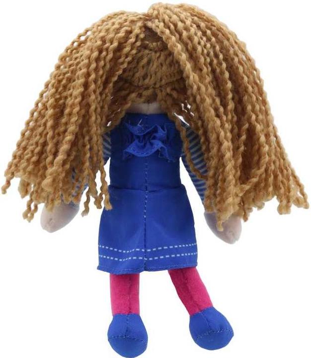 Produktbild The Puppet Company Fingerpuppe Mädchen, blaues Oberteil