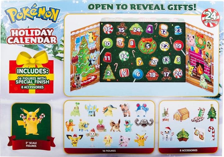 Immagine prodotto Pokémon Calendario dell'Avvento delle figure di battaglia