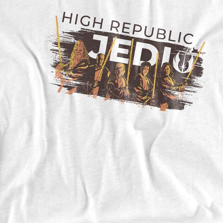 Actual product image Star Wars Unisex Adult High Republic Jedi Ink Group T-Shirt (L)