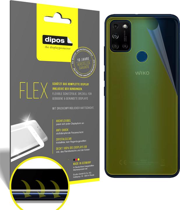 Produktbild Dipos Displayschutzfolie Full-Cover 3D (2 Stück, Wiko View 5 Plus)