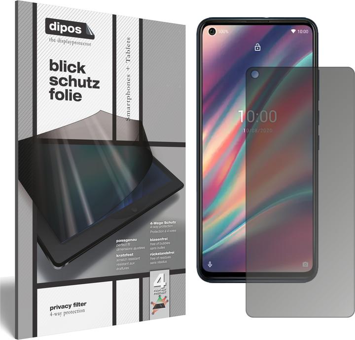 Produktbild Dipos Blickschutzfolie 4-Way Privacy (1 Stück, Wiko View 2, Wiko View, Wiko View 3, Wiko View Go, Wiko View XL)