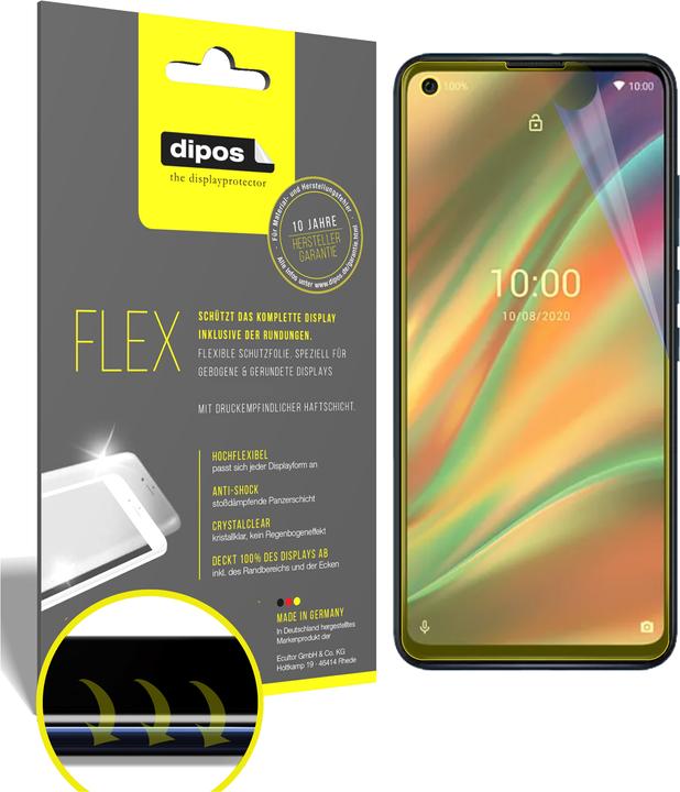 Produktbild Dipos Displayschutzfolie Full-Cover 3D (2 Stück, Wiko View 2, Wiko View, Wiko View 3, Wiko View Go, Wiko View XL)