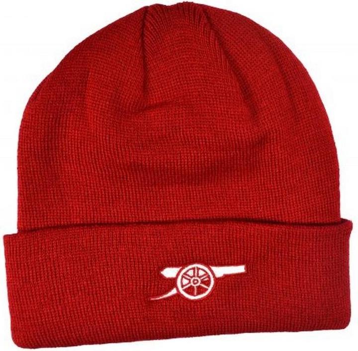 Arsenal FC Fussball Strick Beanie Mütze (One Size)