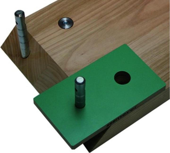 Actual product image Meyer Drilling template for angle dowel (1 pcs.)
