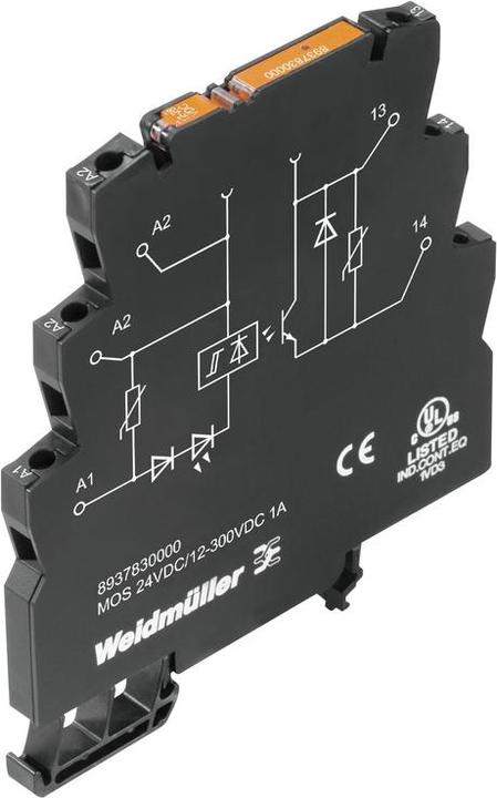 Image du produit Weidmüller Optocoupleur 24V 1A 12-300V Transistor 8937830000