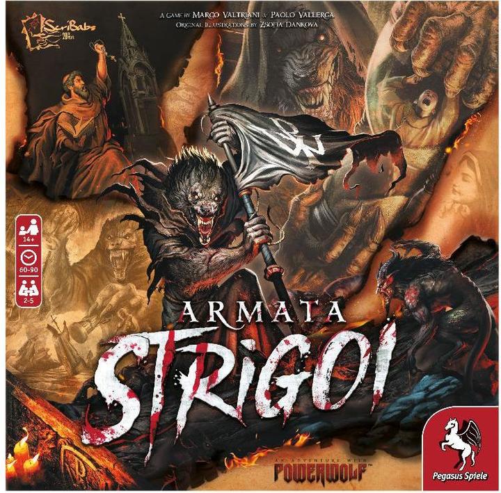 Produktbild Pegasus Armata Strigoi - Das Powerwolf Brettspiel (Deutsch)