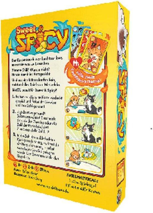 Actual product image HG011 - Sweet & Spicy, card game, for 2-6 players, from 8 years (DE edition) (German)