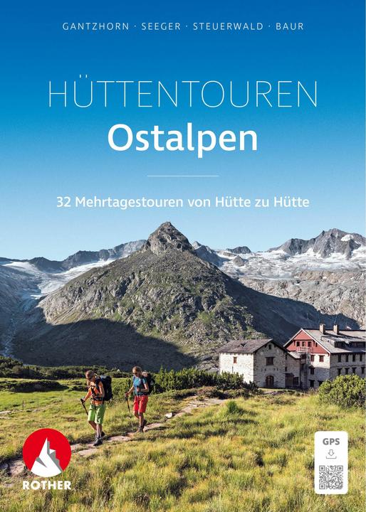 Image du produit Hüttentouren Ostalpen (Allemand, Andreas Seeger, Dirk Steuerwald, Stephen Baur, Sebastian Baur, Ralf Gantzhorn, 2024)