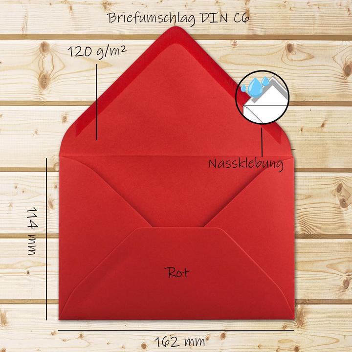 Immagine prodotto Neuser Papier Briefumschläge DIN C6 (150 Stück) (C6, 150 x)