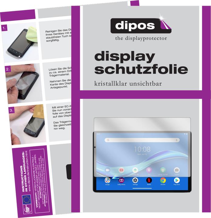Produktbild Dipos Displayschutzfolie Crystalclear (1 Stück, Lenovo Tab M10 FHD Plus)