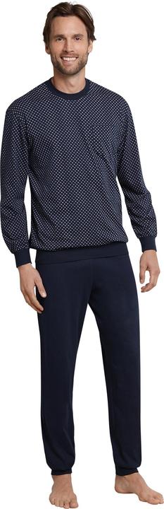 Immagine prodotto Schiesser pigiama lungo naturale 100% cotone | anche oversize (102)