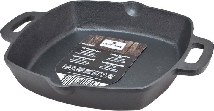 Actual product image H&H No Name Iron pan with handle (25 cm, Frying pan, Cast iron)